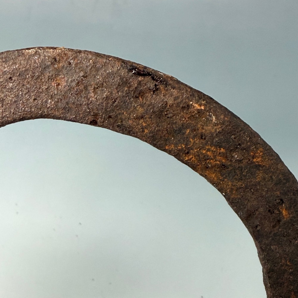 Vintage‎ Rusty Iron Horseshoe Antique Western Equestrian Decor Lucky Charm - Picture 7 of 9